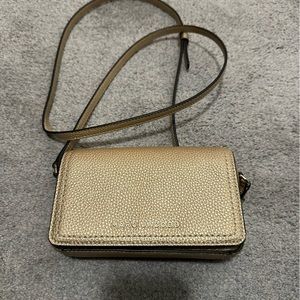 Marc Jacobs gold crossbody